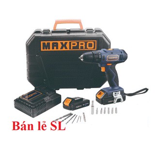Máy khoan pin maxpro mpcd12vdqfli/2 - hàng chính hãng