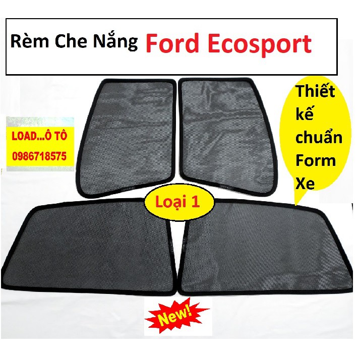 Rèm Che Nắng Ford Ecosport 2022-2018 Load Ô Tô Nam Châm Hít