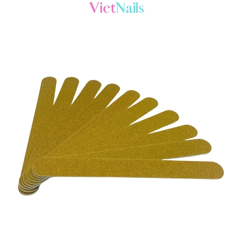 Lốc 10 Dũa móng tự nhiên & móng bột _ nhám bén bền _phao mỹ