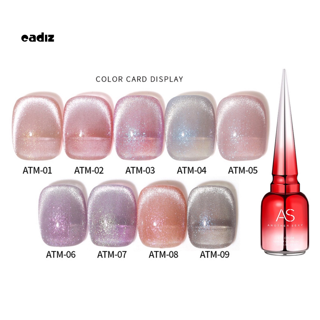 Sơn Móng Tay 15ml Màu Dạ Quang Lấp Lánh Không Gây Kích Ứng