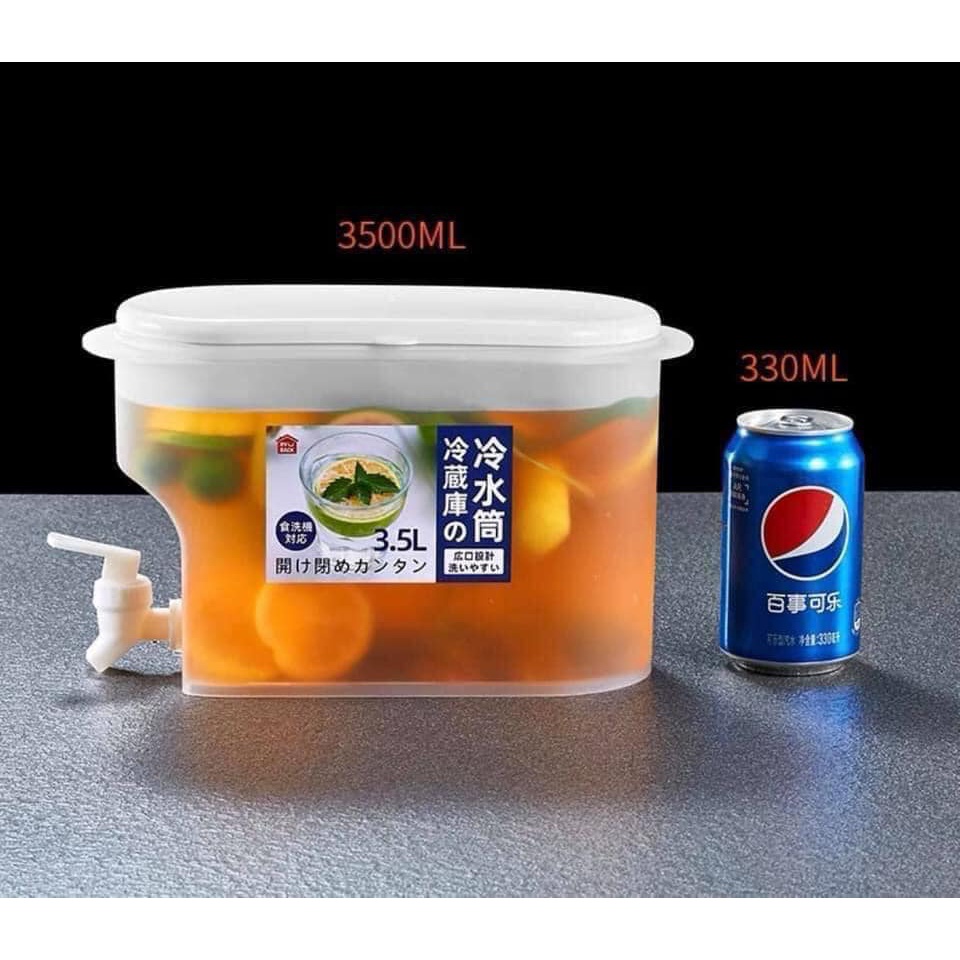 Bình đựng nước 3.5L có vòi rót nước siêu tiện