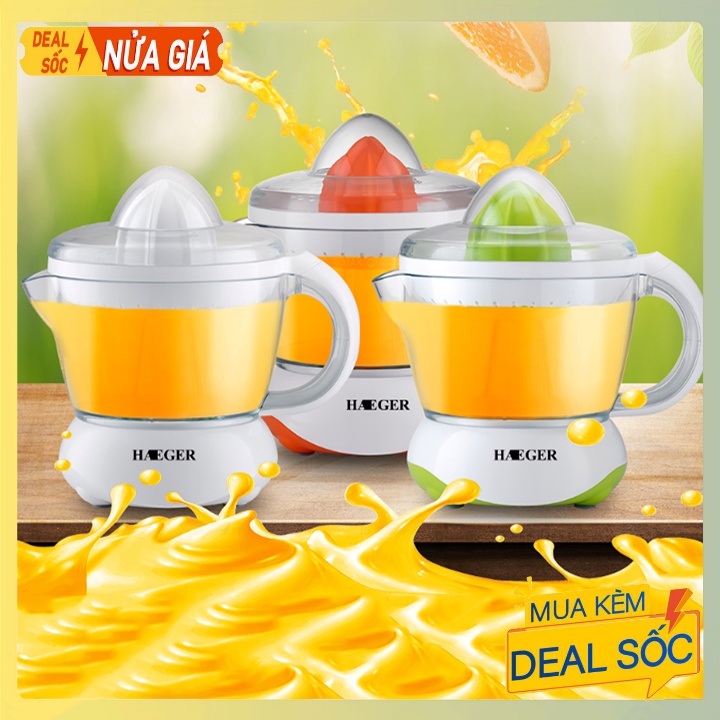 Máy Vắt Nước Cam Tự Động HAEGER 0.7L Chính Hãng