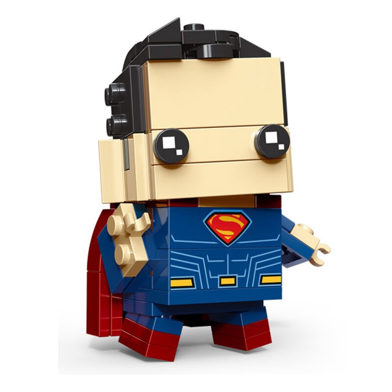 Brickheadz SuperHero IronMan Marvel Super Heroes Superman Batman Figure Building Block Brick Fit Lego DC Avengers Toys