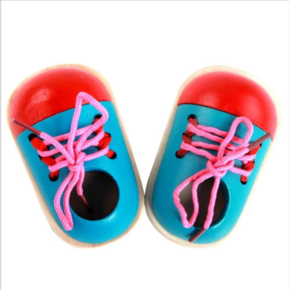 Nickolas Đồ Chơi Bảng Luyện Tập Thắt Dây Giày Theo Phương Pháp Montessori Thông Dụng Cho Trẻ Em