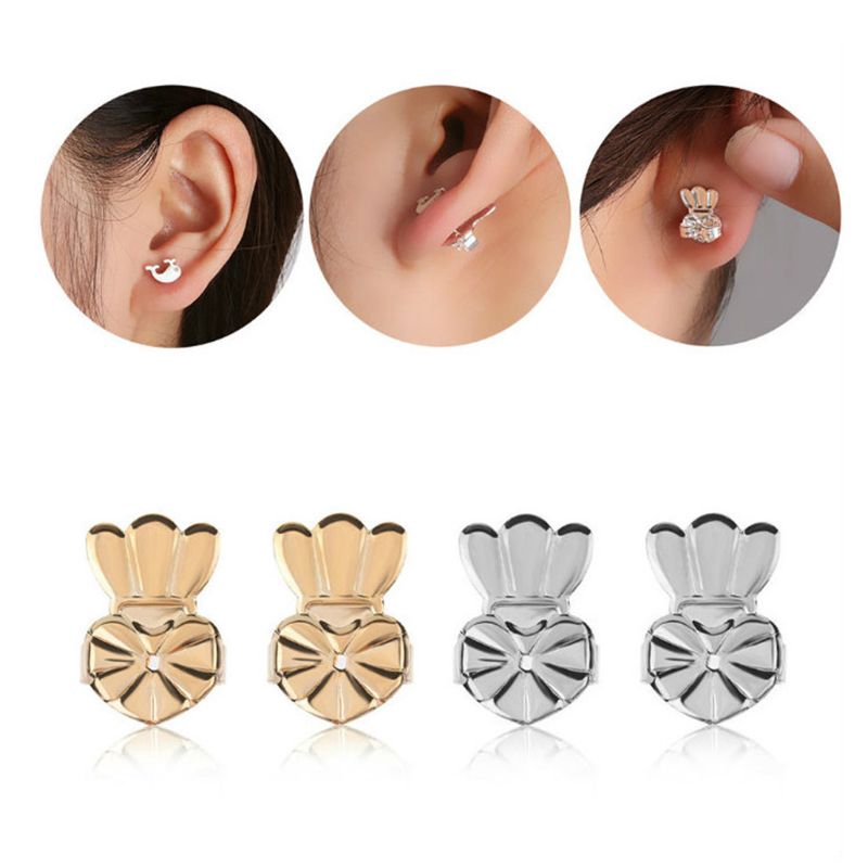 Set 2 Cặp Bông Tai Nâng Vành Tai Cho Nữ