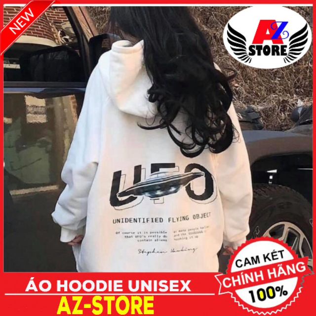 (HOOIDE) ÁO HOODIE NỈ NGOẠI U.F.O HD1140 (Kèm Ảnh Thật) (Đủ Size M,L,XL)