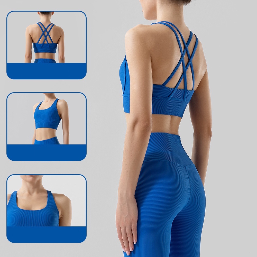 Air active áo bra thể thao Áo Ngực Thể Thao Dây Chéo Lưng áo lót thể thao nữ