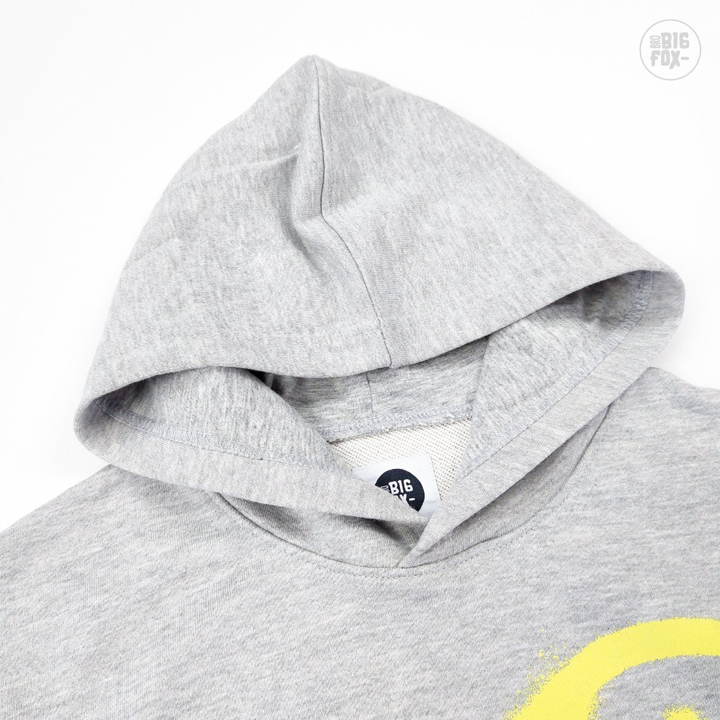 Áo khoác nam BIGFOX thu đông, áo hoodie nam tuổi teen dài tay hình mặt cười 45 - 65kg