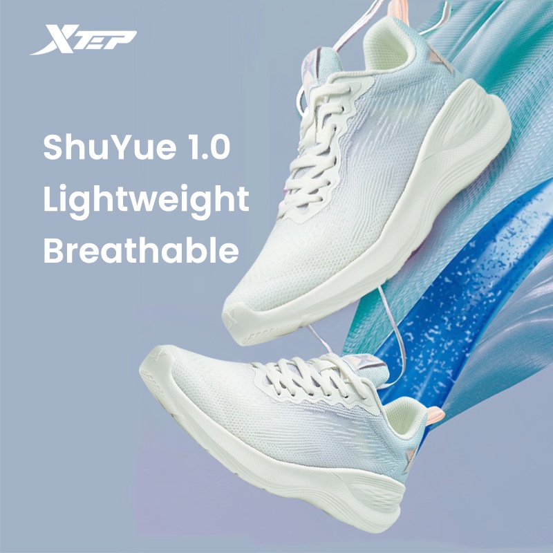 Giày Thể Thao Chạy Bộ Xtep ShuYue 1.0 Mềm Mại Gọn Nhẹ Thoáng Khí Chống Trượt / Mài Mòn Thoải Mái Cho Nữ