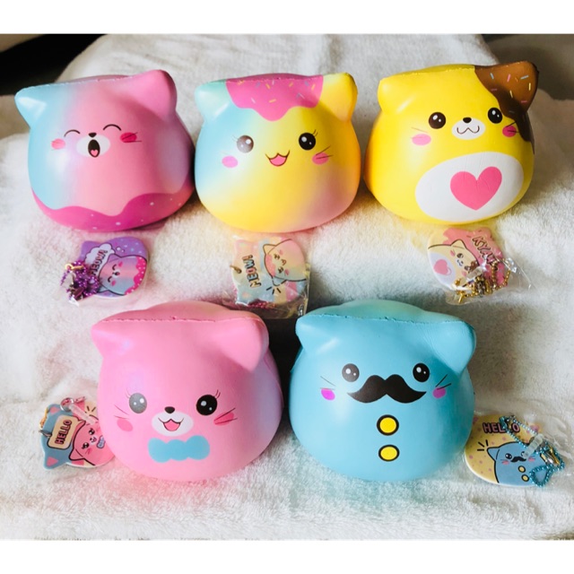 Squishy MARSHMALLOW KITTENS CHÍNH HÃNG PUNIMARU