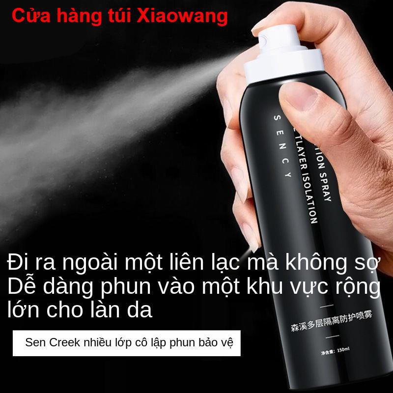 dầu lavenderXịt chống nắng nam ngoài trời đặc biệt tia cực tím làm trắng da và dưỡng ẩm cách ly thấm nước mồ hôi h