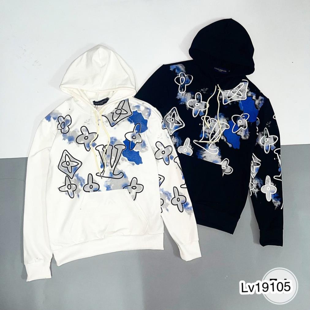 Áo nỉ hoodie Lv Cao Cấp - Áo nỉ có mũ cho nam