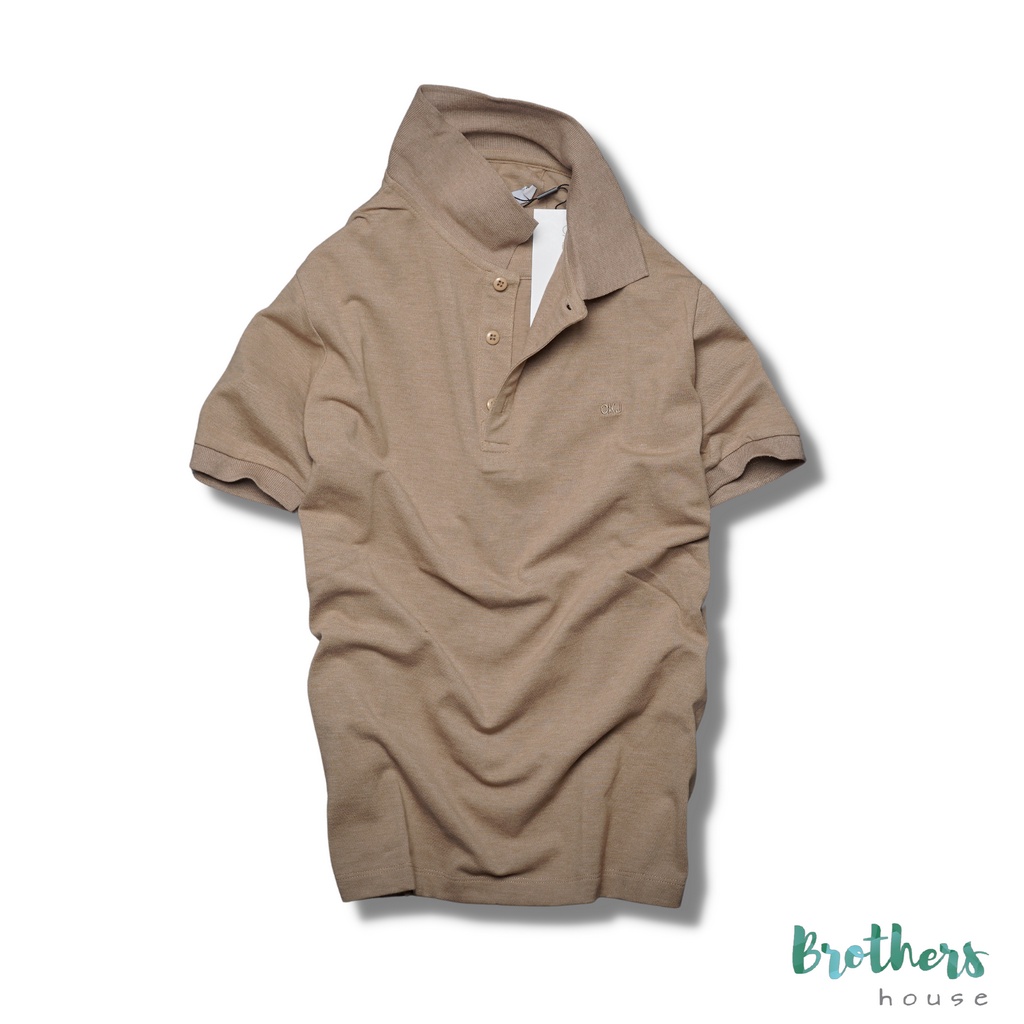 |Cao cấp| Áo polo nam trơn CK vải cotton mềm mịn, lên dáng chất ngất