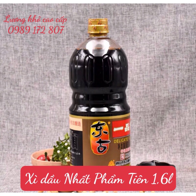 Chai xì dầu Nhất Phẩm Tiên 1,6lit