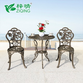 Bàn ghế ban công, sân vườn chất liệu nhôm đúc kèm ảnh thật