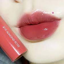 (CAM KẾT HÀNG AUTH, TEM HIDDEN TAG) Son bóng Romand Juicy Lasting Tint màu #19 Almond Rose