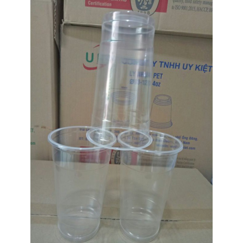 Ly nhựa pp trơn 650ml, 700 ml (1 cây 50 cái )