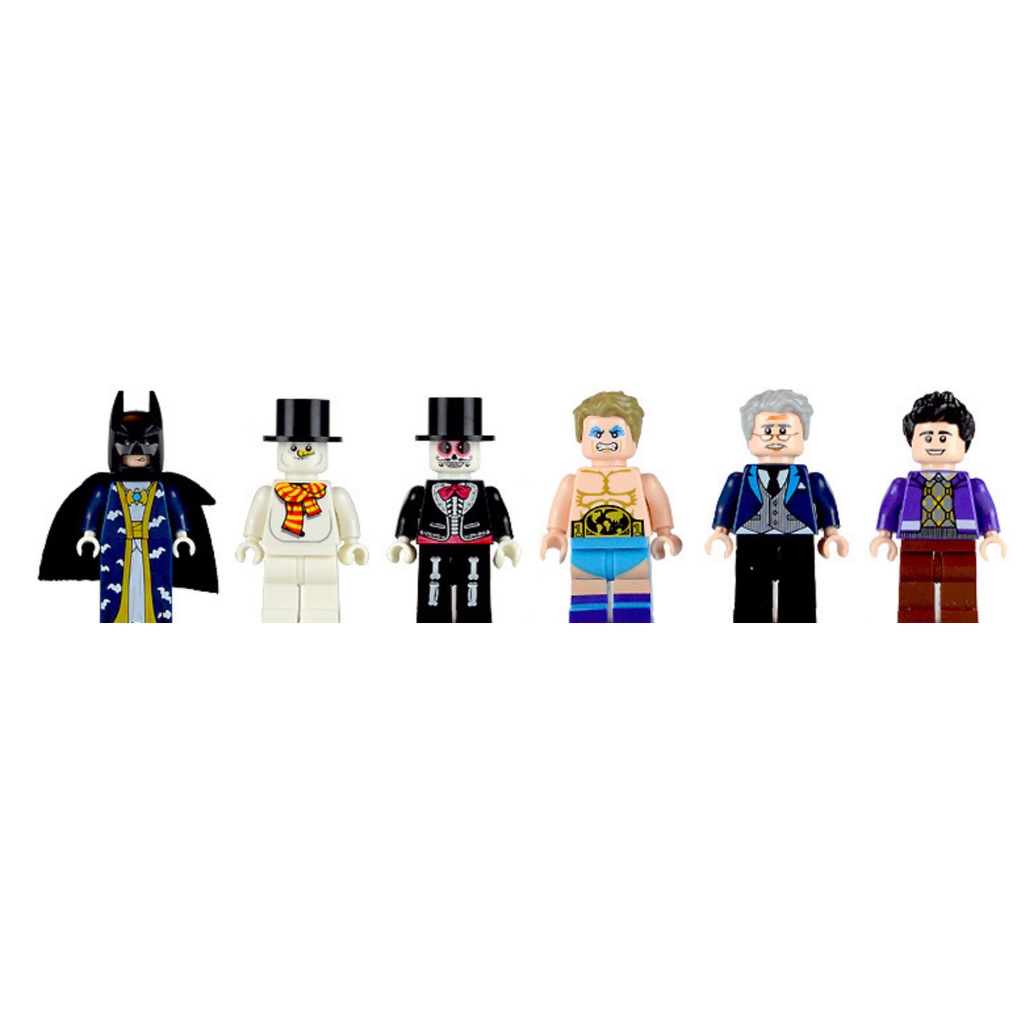 Hàng mới, Đồ chơi mô hình nhân vật non lego minifigure - cư dân thành phố, nhiều nghề nghiệp