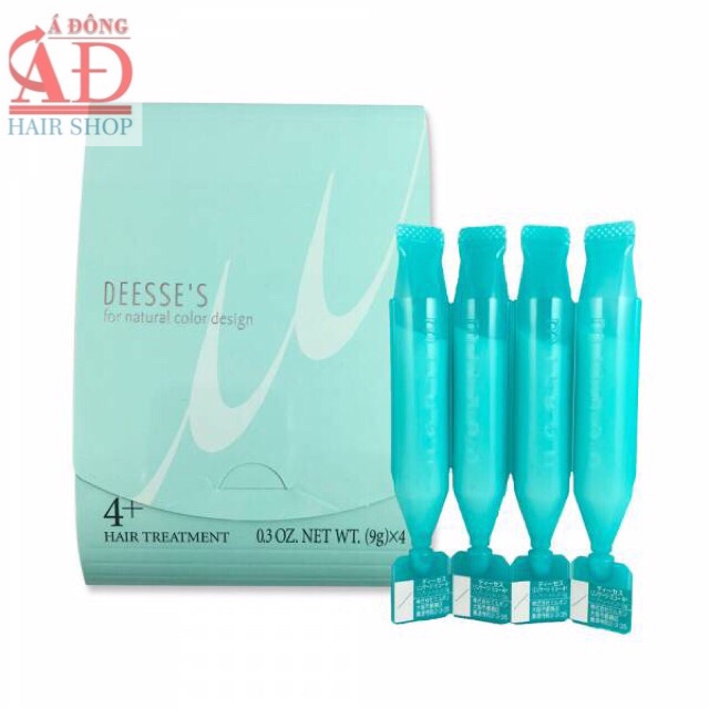 [Chính hãng] [Siêu rẻ] Kem dưỡng suôn mượt tóc tại nhà Milbon Deesse's vĩ 4 ống | BigBuy360 - bigbuy360.vn