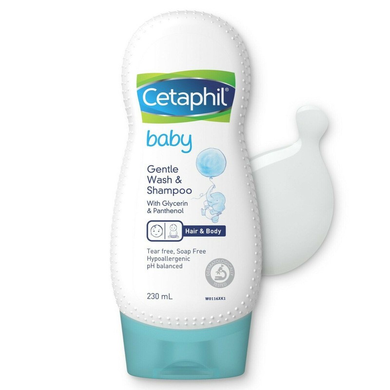 SỮA TĂM GỘI Cetaphil Úc – Chai 230ml - Dành cho bé từ sơ sinh