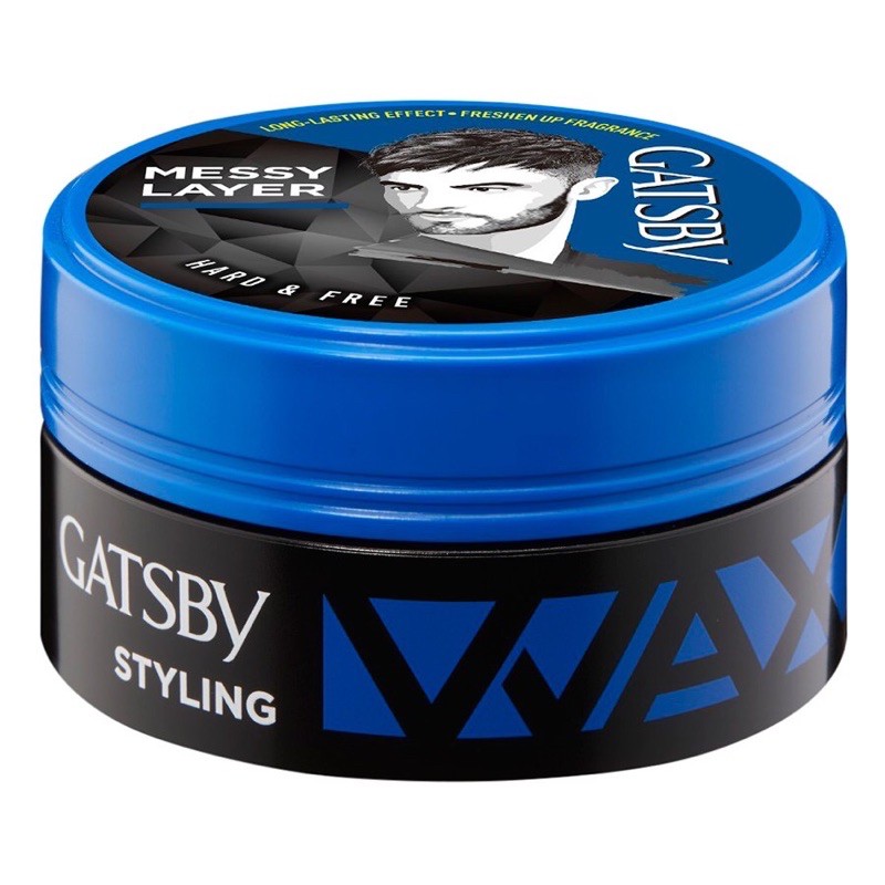 Sáp vuốt tóc nam cứng không rít tạo kiểu tóc Gatsby Styling Wax Mat Hard lọ 75g chính hãng thơm giữ nếp không bóng rẻ