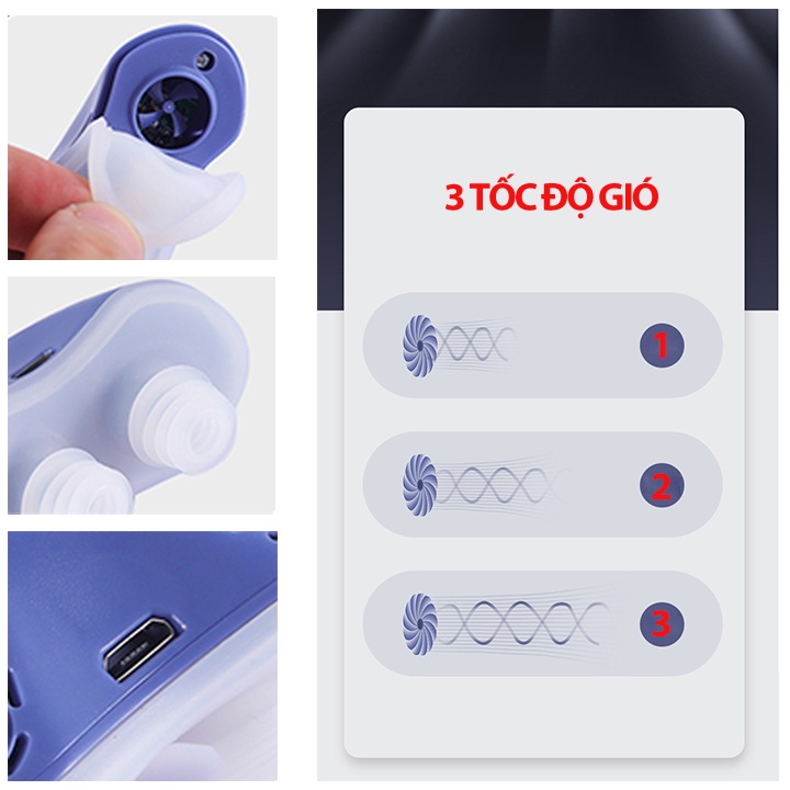 Máy Chống Ngáy Ngủ - Dụng Cụ Chống Ngủ Ngáy Thế Hệ 2 Cho Nam Nữ Lọc Khí 2 In 1 Tặng Kèm Dây Silicone Cố Định