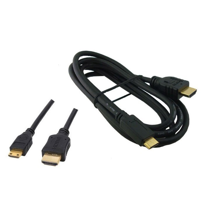 [Mã ELHACE giảm 4% đơn 300K] Cáp Mini HDMI To HDMI Dài 1.5M - Cáp Chuyển Mini HDMi Sang HDMI