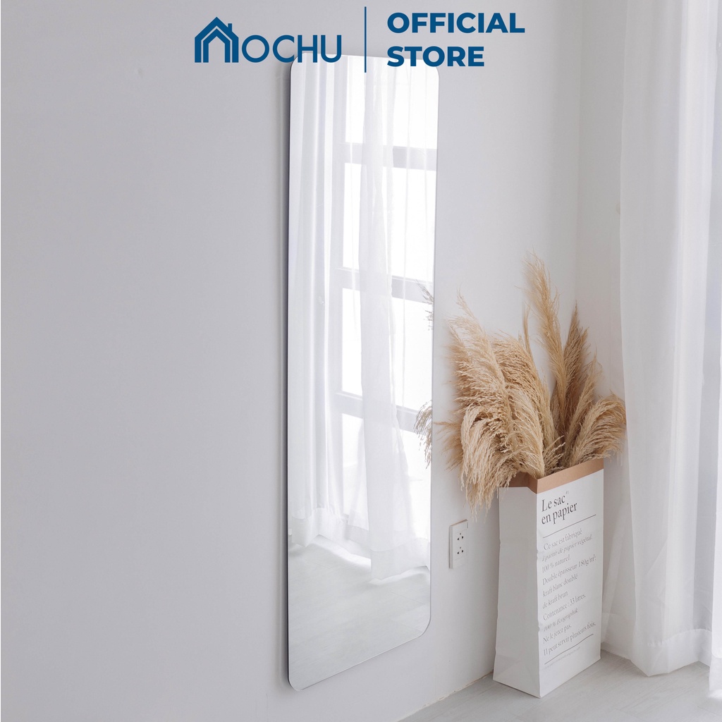 Gương đứng soi toàn thân treo tường OCHU Không viền B MIRROR  Nội thất Decor phòng khá