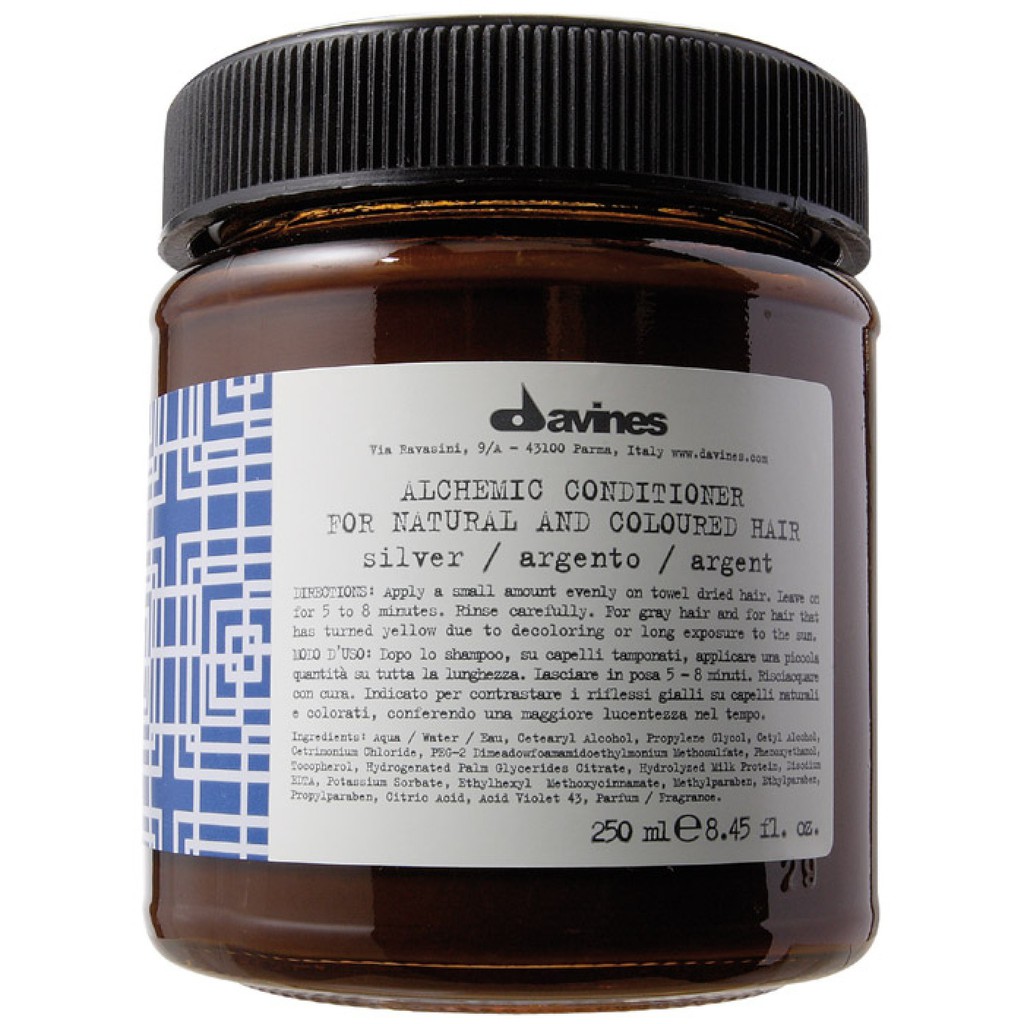 🇮🇹Davines🇮🇹 Dầu xả cho tóc nhuộm sáng Davines Alchemic Silver Conditioner 1000ml