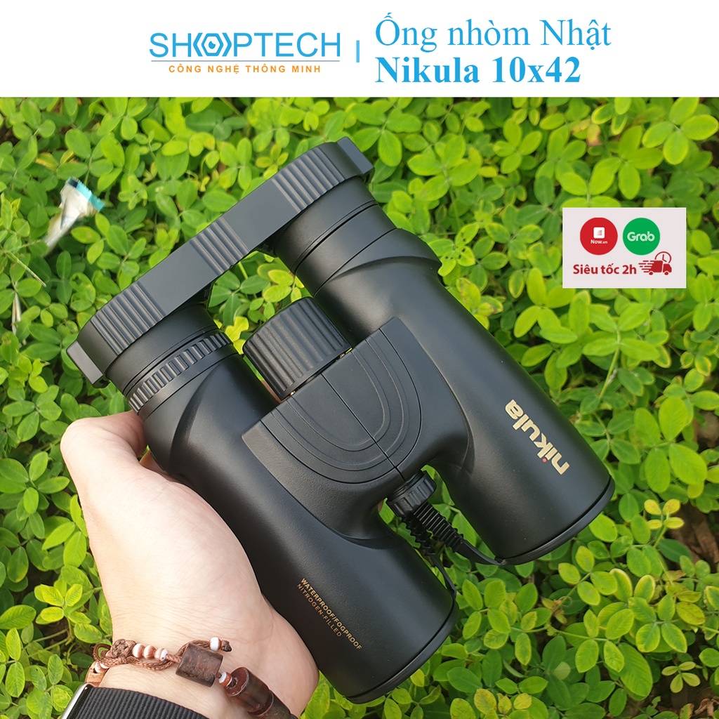 [Mã giảm giá 150K] Ống nhòm Nhật Nikula 10x42 chính hãng - Cao cấp giá rẻ - Nhìn xa 10000m thích hợp đi rừng, du lịch