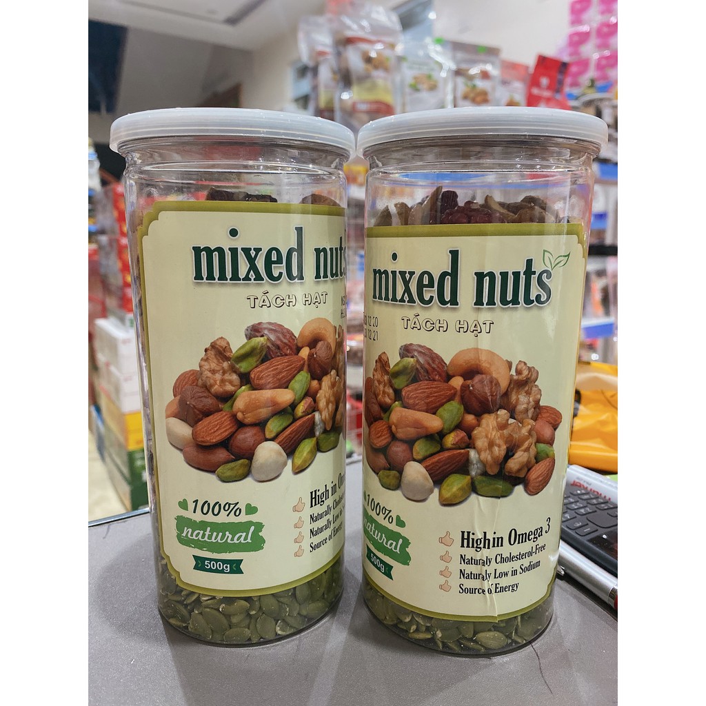 Hộp Mix Nuts Các Loại Hạt Dinh Dưỡng Nhập Khẩu