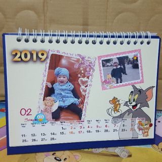 Lịch bàn in hình cho bé
