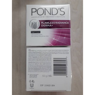 Dưỡng Trắng da cao cấp Pond's Flawless ban đêm 50g