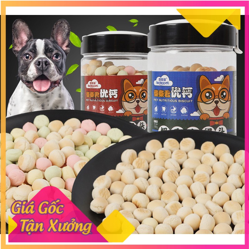 Bánh Thưởng Cho Chó Mèo Vị Sữa &amp; Trái Cây – Mã TACCM22