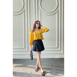 OLV - Chân váy Side Pleat Mini Skirt