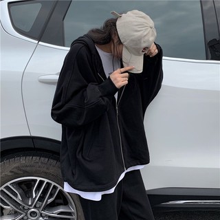 Áo Khoác Zip Trơn unisex
