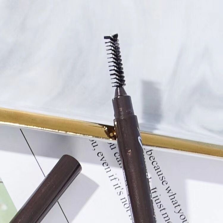 (hàng Mới Về) Bút Chì Vẽ Lông Mày Hai Đầu Xoay Tự Động Chống Nước Chống Mồ Hôi Kèm Cọ | BigBuy360 - bigbuy360.vn