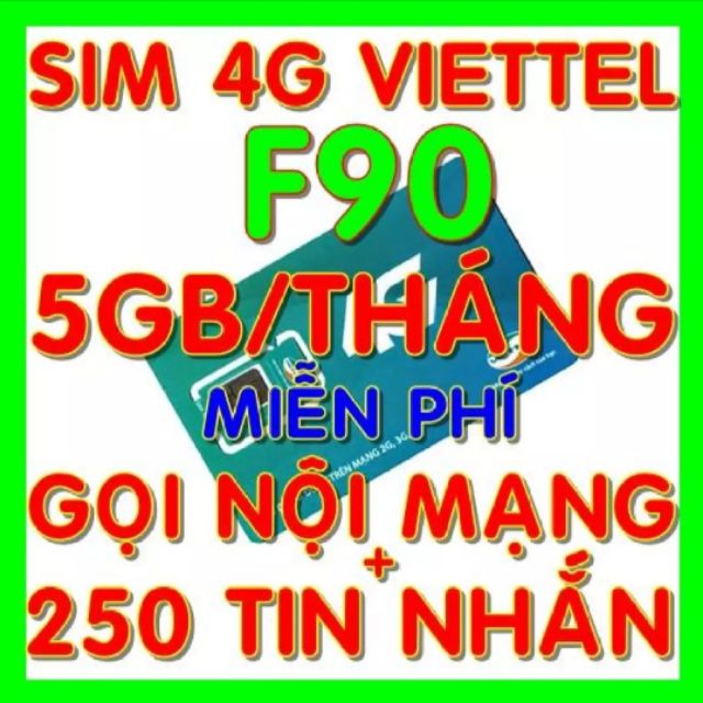 Sim Viettel giá rẻ Miễn phí cuộc gọi nội mạng dưới 10 phút Miễn phí 15 phút gọi ngoại mạng Viettel Miễn phí 250 tin nhắn