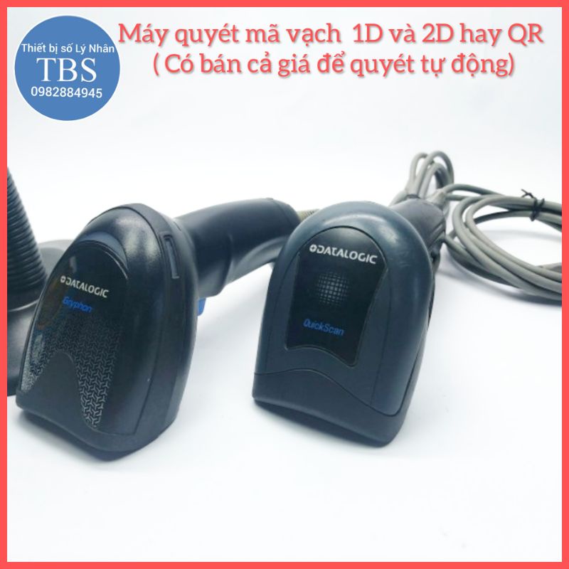 Máy quét Datalogic QD 2430 quyét mã 2D QR và 1D nhạy thương hiệu nổi tiếng Datalogic