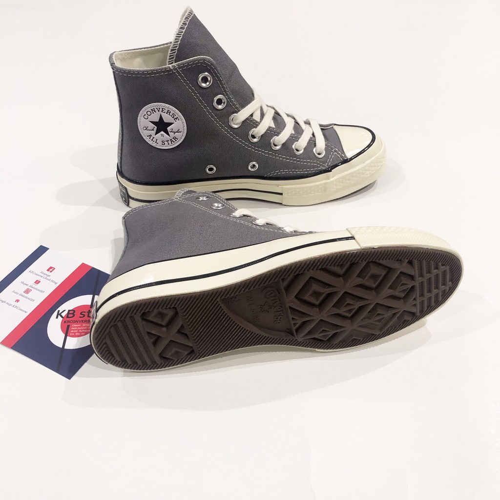 Giày converse 1970s cổ cao xám | BigBuy360 - bigbuy360.vn