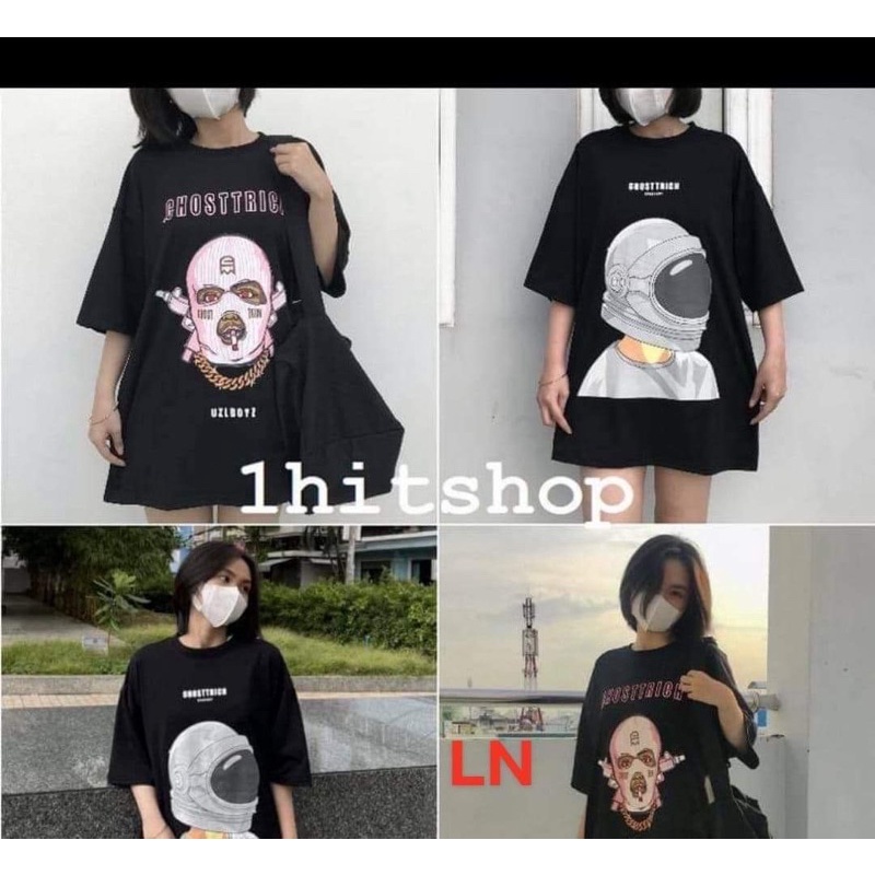 Áo phông 5D mặt Hồng và mặt trắng LN12