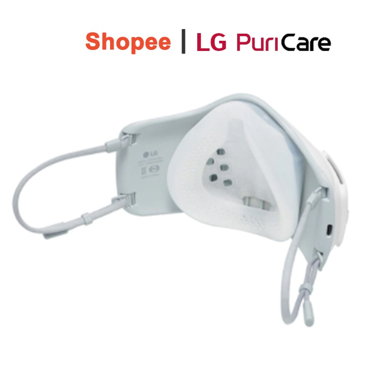 Khẩu trang lọc khí LG Puricare Mask (thế hệ 1) AP300AWFA.AVH - lọc bụi mịn 2.5 PM - Chính Hãng