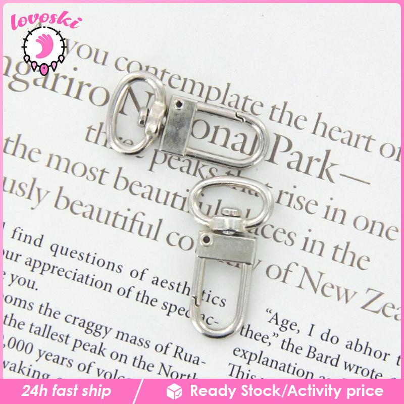 [Lovoski] Set 10 Móc Khóa Tôm Hùm Xoay 20mm Thủ Công