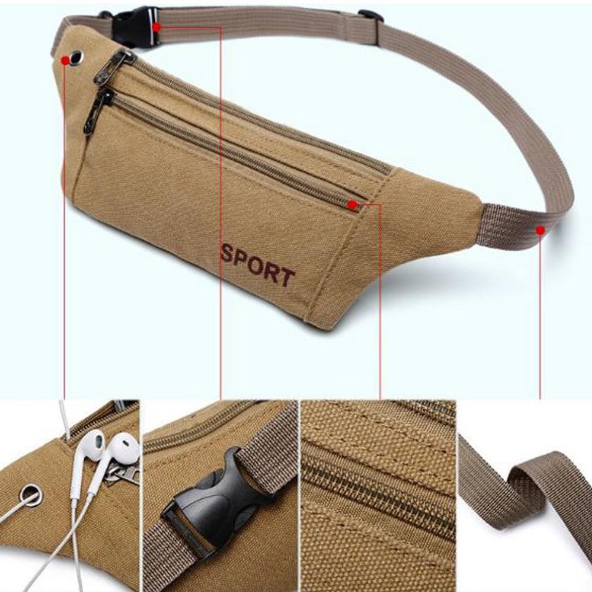 [FreeShip-Hàng Siêu Cấp] Túi đeo hông vải bố cao cấp bền đẹp | BigBuy360 - bigbuy360.vn