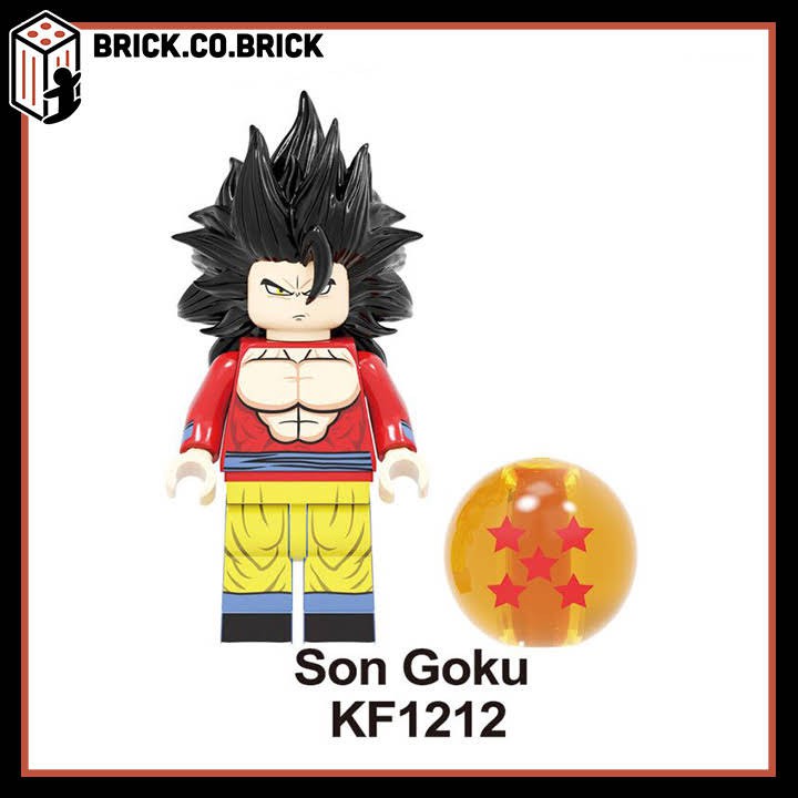 KF6098 (CÓ SẴN) - Đồ chơi lắp ráp minifigures và lego nhân vật phim truyện Bảy viên ngọc rồng Dragon Ball có sẵn đủ bộ.