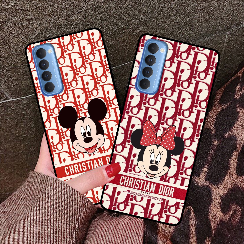 Ốp Oppo Reno4 /  Reno4 Pro / Reno 4 in hình mickey, hổ, kingtiger siêu rẻ T19 - T24