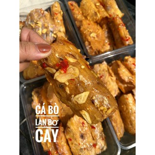 khô cá bò da lăn bơ cay 200gr