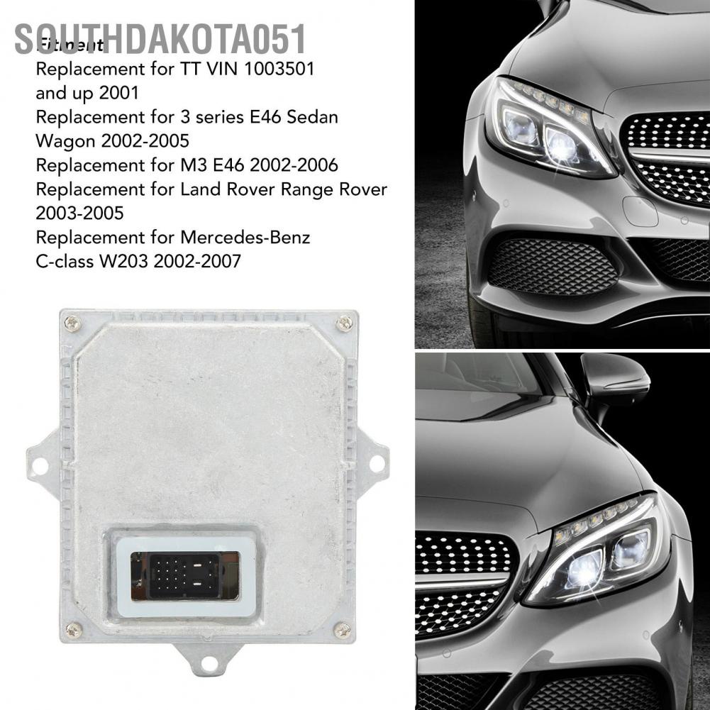Southdakota051 Bộ điều khiển bóng đèn Xenon Ballast HID Mô-đun máy tính 1J0 941 641 4D0 907 476 B Thay thế cho TT VIN 1003501 2001