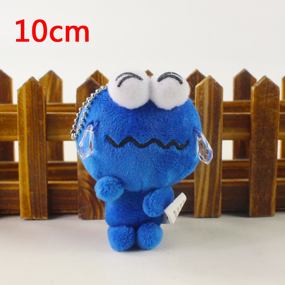 Set 5 Thú Nhồi Bông Hình Pokemon Snorlax Bulbasaur Panda ELMO COOKIEMONSTER Hoạt Hình Dễ Thương
