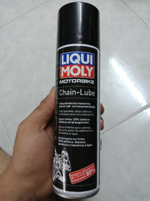 Combo vệ sinh sên Thunder MC 40 và dưỡng sên liqui moly cho xe máy